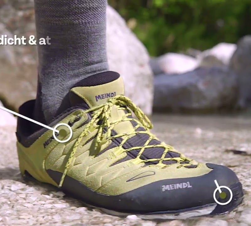 Buty turystyczne męskie Meindl Lite Trail GTX anthracite/red 10
