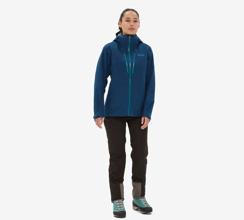 Kurtka przeciwdeszczowa damska Patagonia Triolet night plum 8