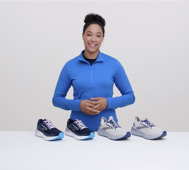 Buty do biegania męskie Brooks Glycerin GTS 20 blue/nightlife/white 18