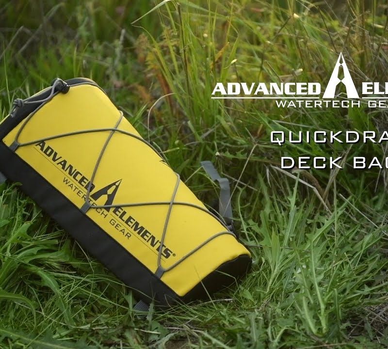 Torba na kajak Advanced Elements QuickDraw Deck bag yellow/black 8