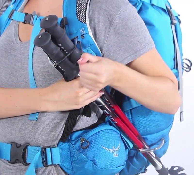 Plecak turystyczny damski Osprey Sirrus 36 l blueberry 10