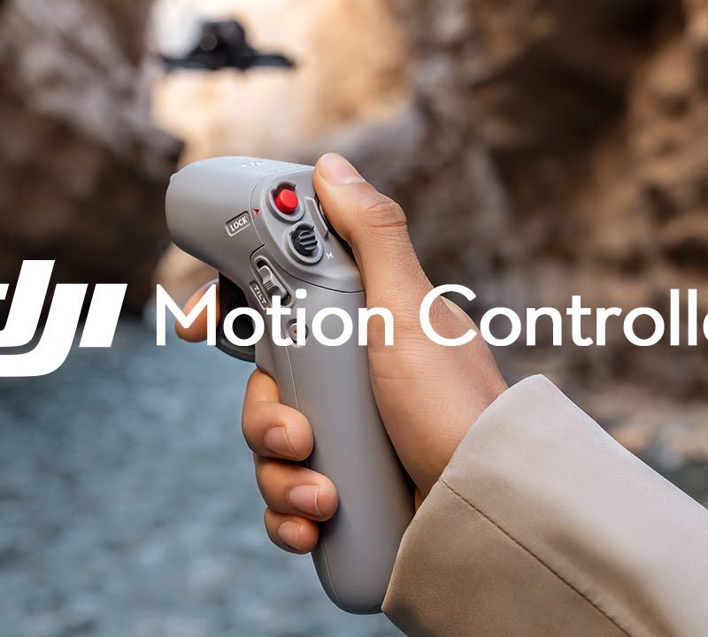 Kontroler do sterowania dronem DJI Motion Controller szary CP.FP.00000020.01 4
