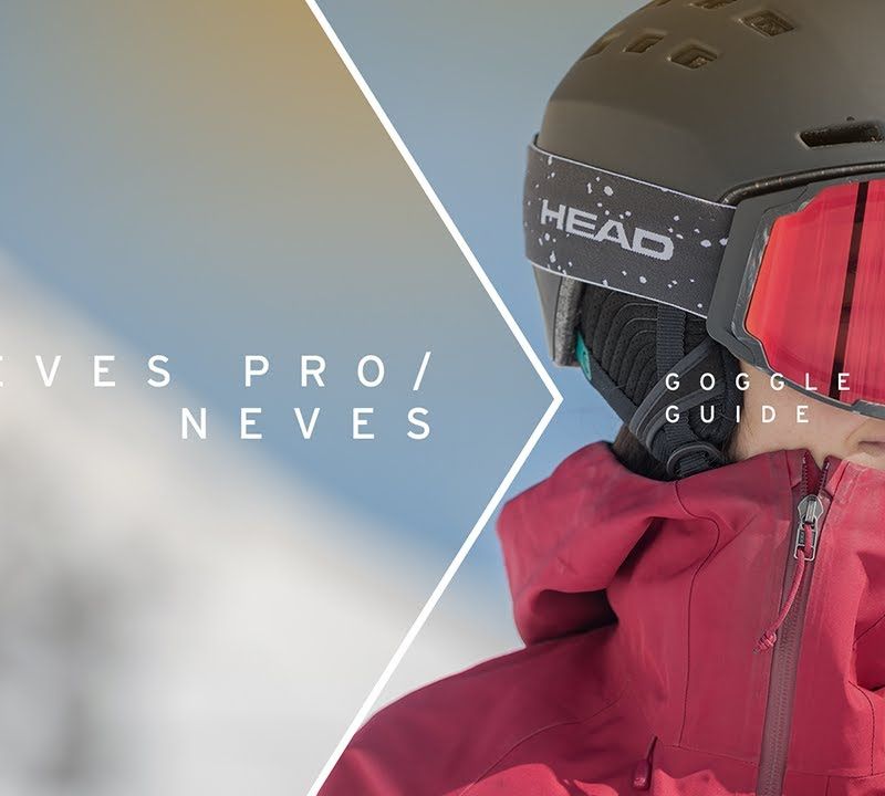 Gogle narciarskie HEAD Neves M red/black/fmr yellow red 6