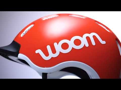 Kask rowerowy dziecięcy woom Kids red 25