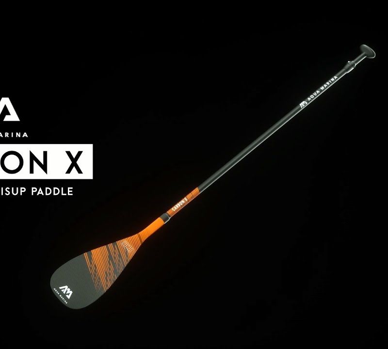 Wiosło SUP 2-częściowe Aqua Marina CARBON X Adjustable Carbon iSUP 8