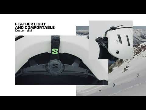 Kask narciarski Salomon MTN Lab bleached aqua 14