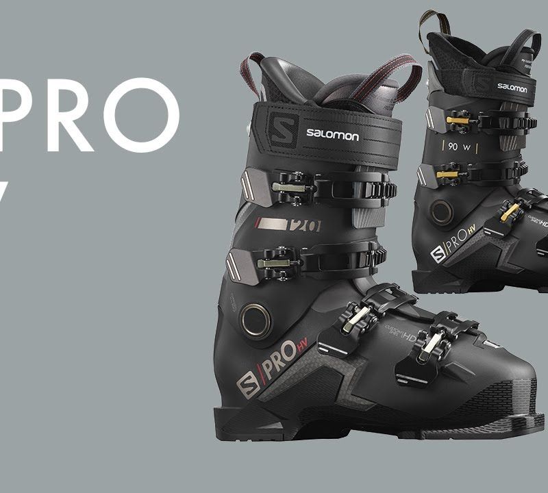Buty narciarskie damskie Salomon S/Pro HV 90 W GW black/belluga/gold 11