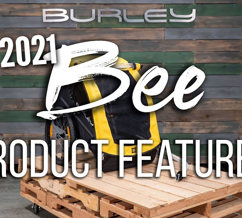 Przyczepka rowerowa Burley Bee Double yellow 18