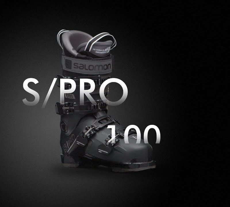 Buty narciarskie męskie Salomon S/Pro 100 GW black/belluga/dark silver metalic 10