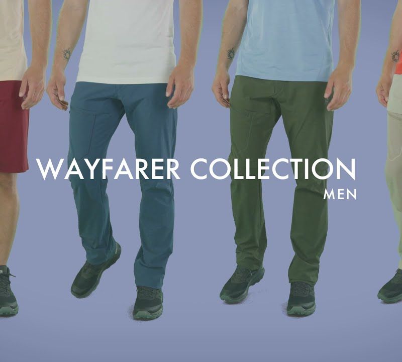 Spodnie trekkingowe męskie Salomon Wayfarer Zip Off forest 10