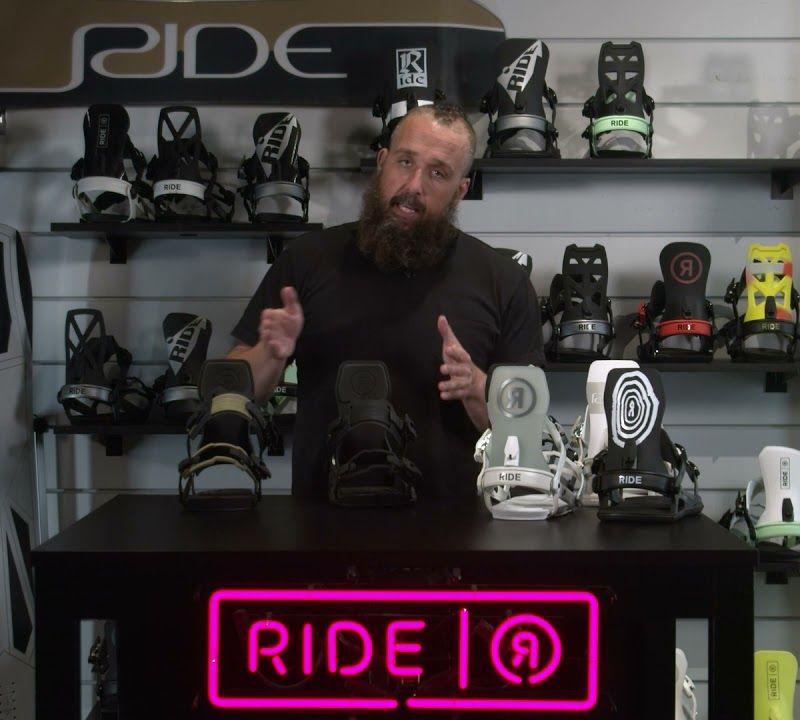 Wiązania snowboardowe męskie RIDE C-6 bleached 6