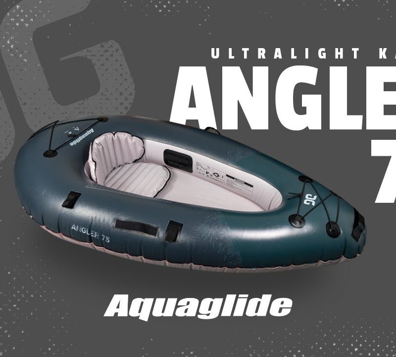 Kajak pompowany 1-osobowy Aquaglide Backwoods Angler 75 231 cm 9