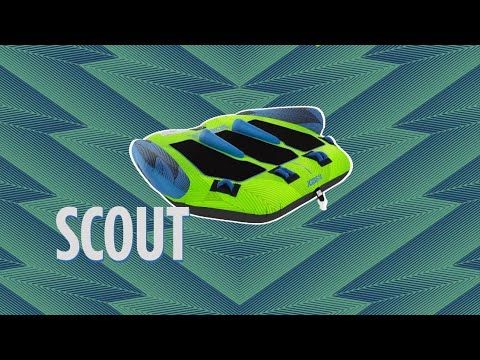 Pływadło do holowania JOBE Scout Towable 2P 2022 blue/green 8