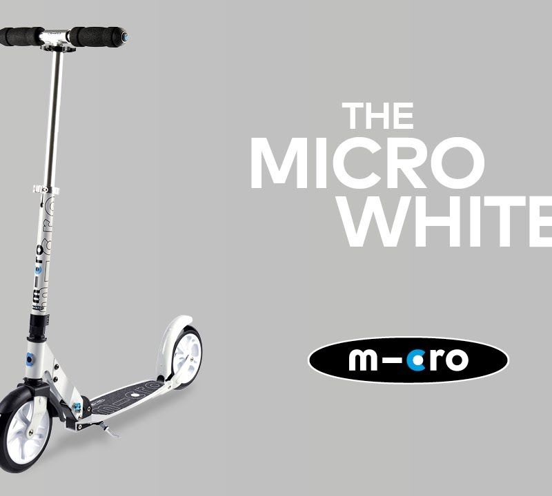 Hulajnoga miejska Micro White white 8