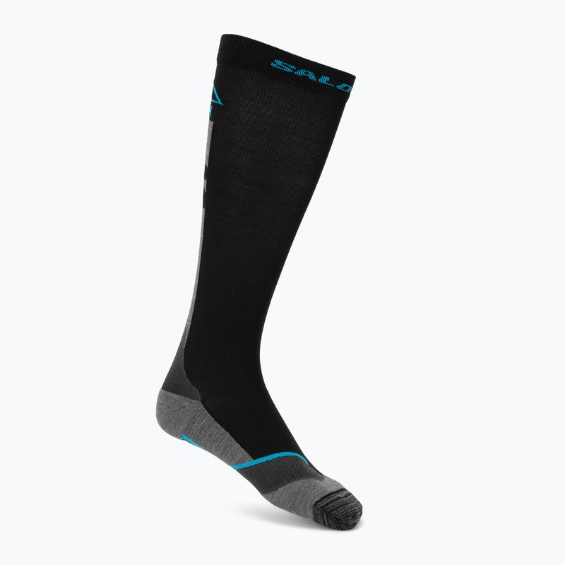 Skarpety narciarskie Salomon MTN black/blue danube 8