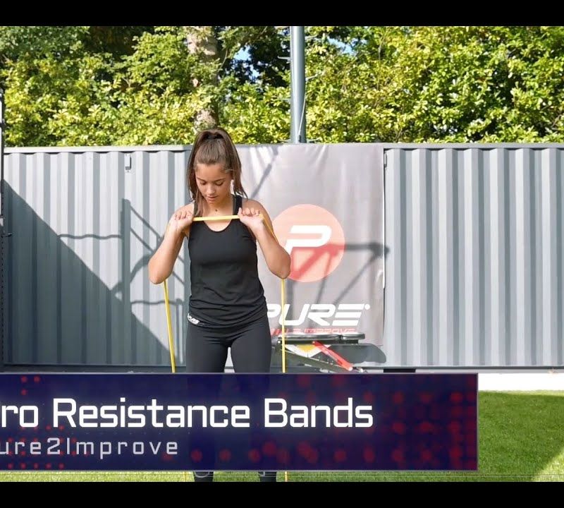 Guma do ćwiczeń Pure2Improve Pro Light żółta 2151 4