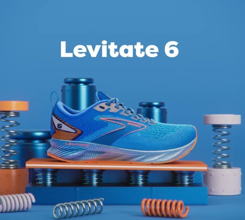 Buty do biegania męskie Brooks Levitate GTS 6 classic blue/orange 17