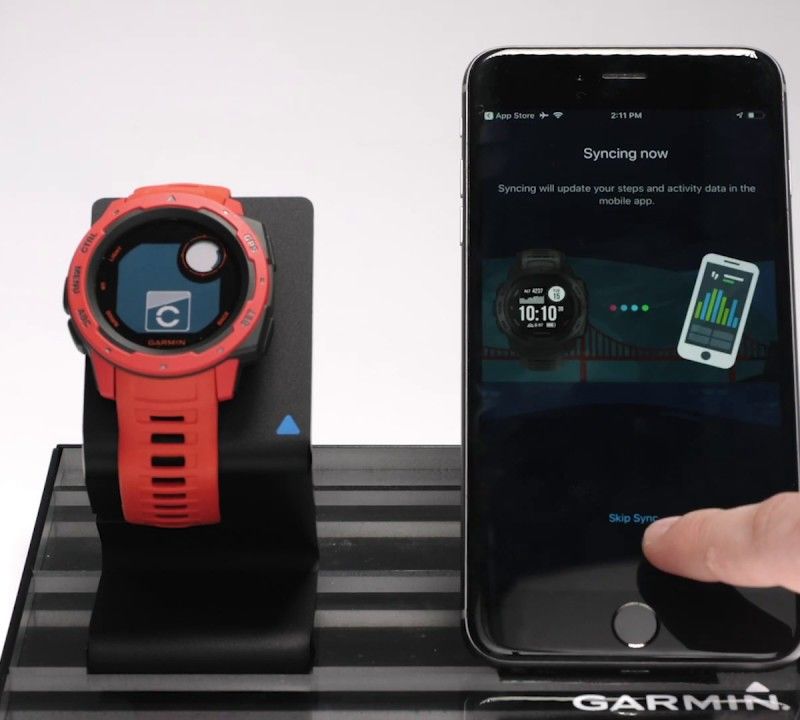 Zegarek Garmin Instinct grafitowy 010-02064-00 8