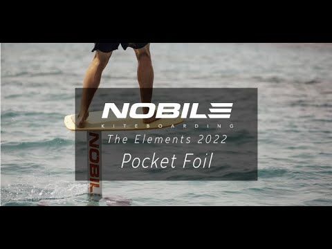 Deska do kitesurfingu + hydrofoil Nobile 2022 Zen Foil Freeride G10 Pocket Skim Packages 19