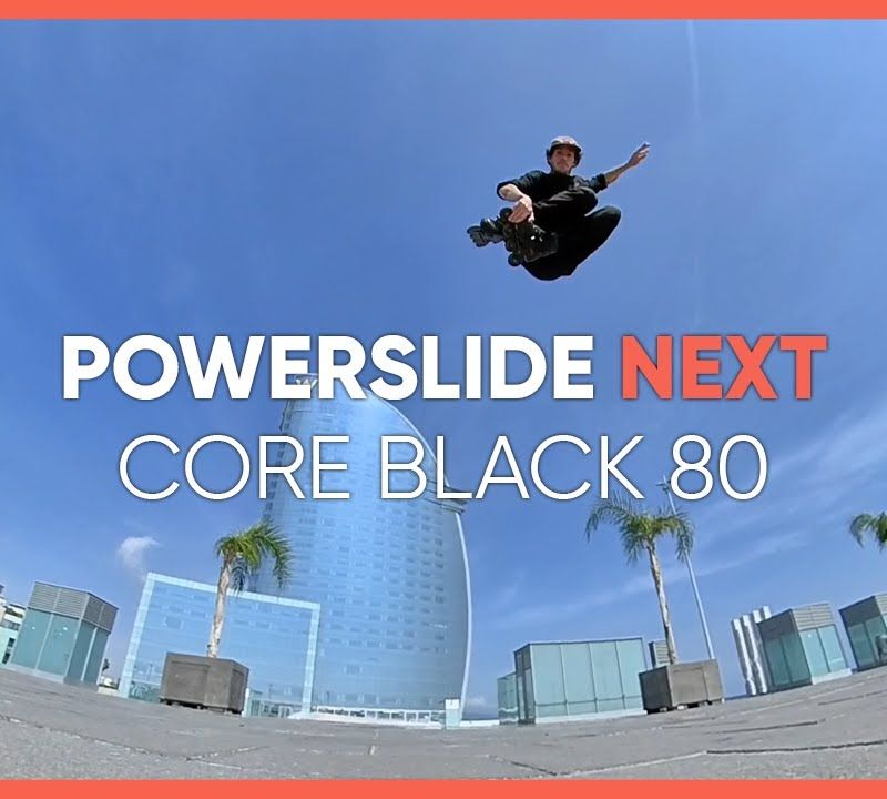 Rolki Powerslide Next Core 80 black 15