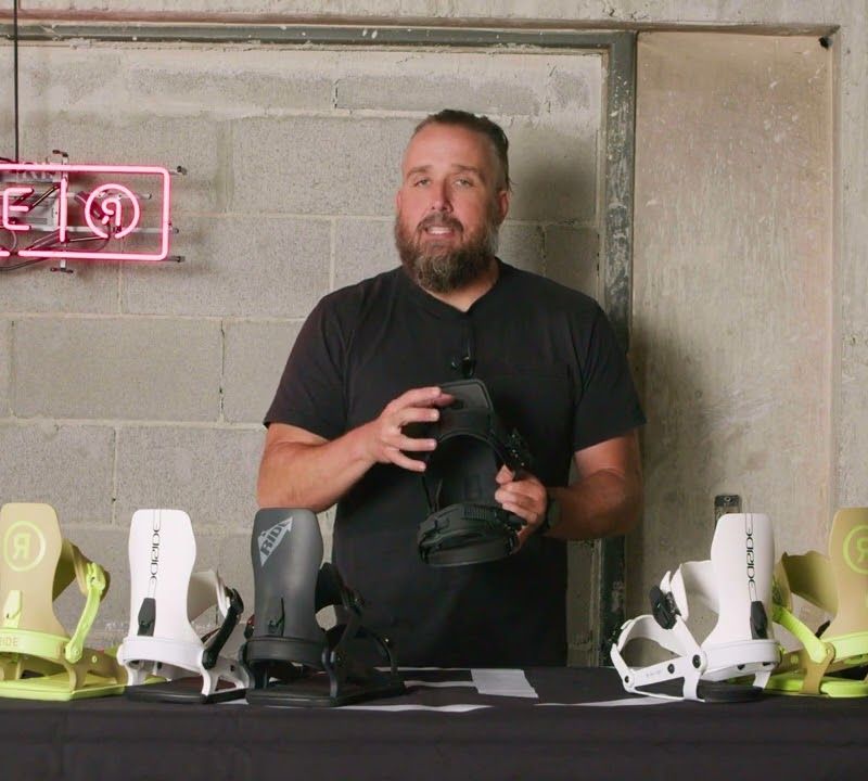 Wiązania snowboardowe męskie RIDE A-6 black 6