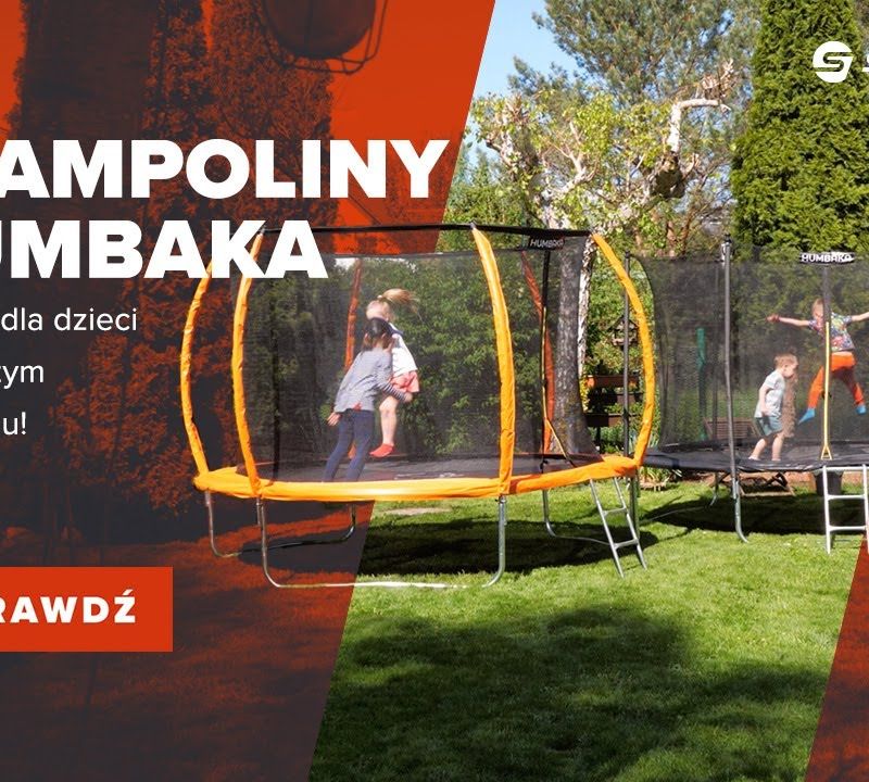 Trampolina ogrodowa HUMBAKA Eco 305 cm 19