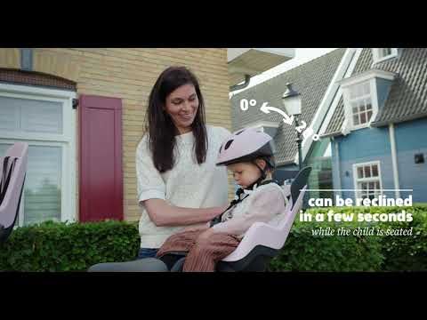 Fotelik rowerowy bobike Go Maxi Reclining System macaron grey 12