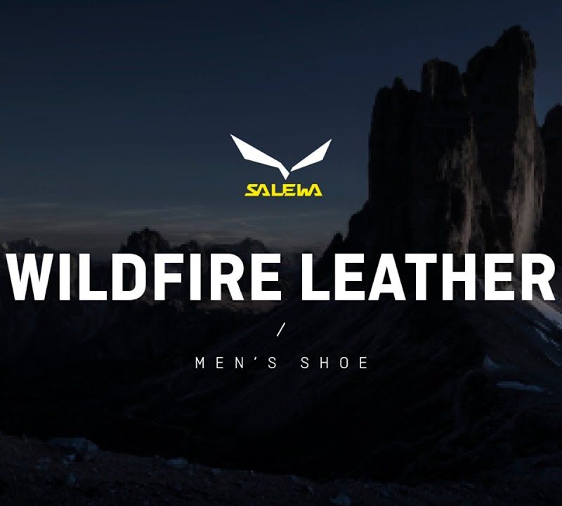 Buty podejściowe męskie Salewa Wildfire Leather bungee cord/black 11