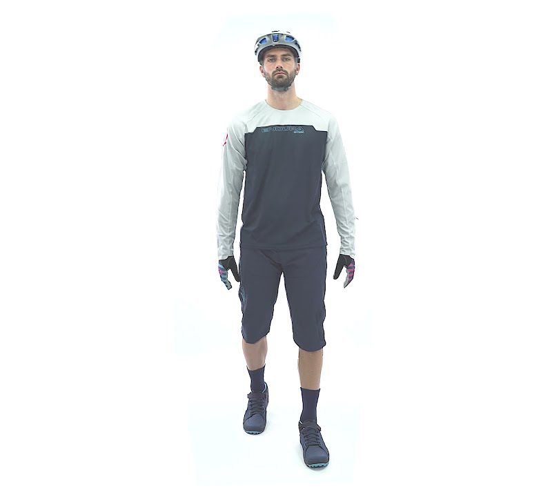 Longsleeve rowerowy męski Endura MT500 Burner black 9