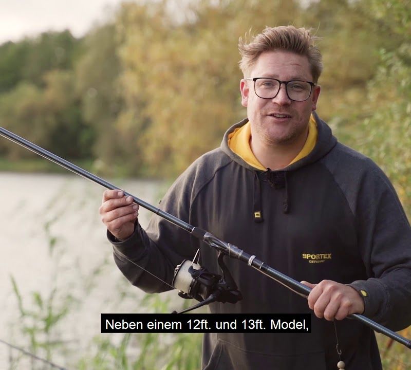 Wędka karpiowa Sportex Graphenon Carp czarna 6
