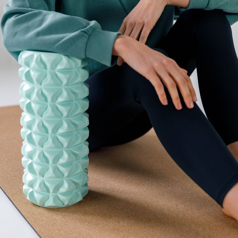 Roller do masażu XTREXO z wypustkami czarny 5