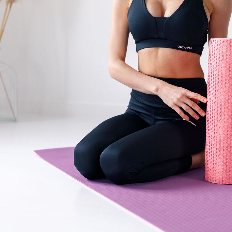 Wałek do masażu XTREXO EVA MR-EV02C różowy 13