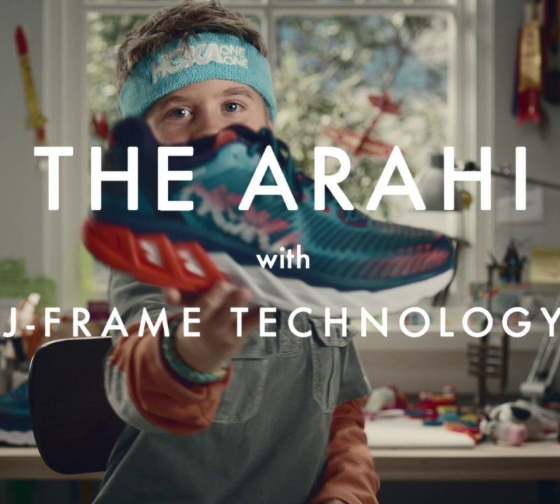 Buty do biegania męskie HOKA Arahi 6 black/flame 13