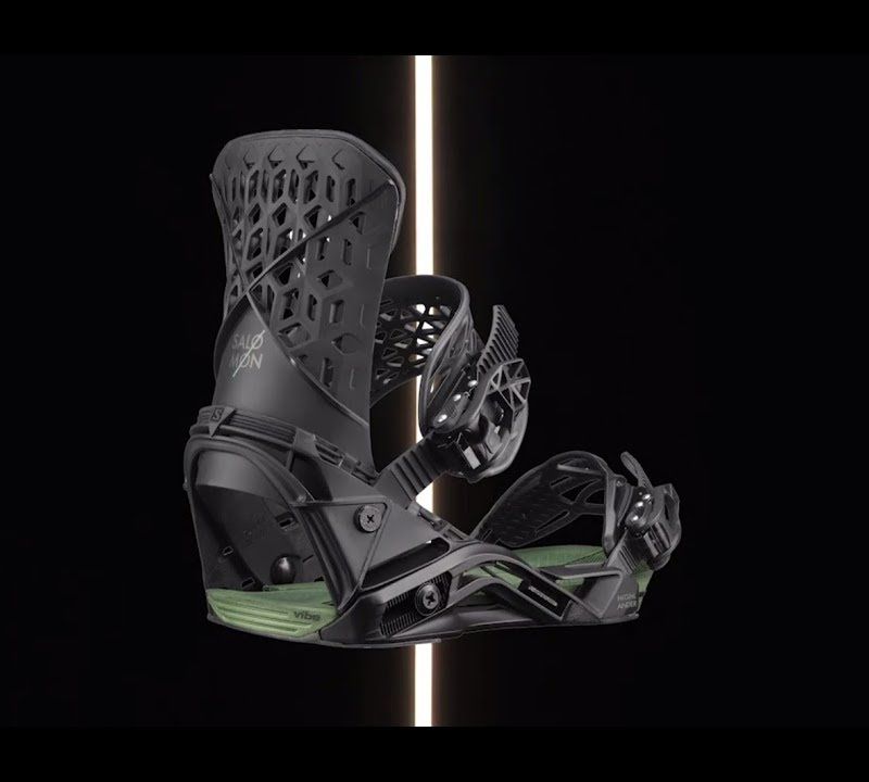 Wiązania snowboardowe męskie Salomon Highlander black 9