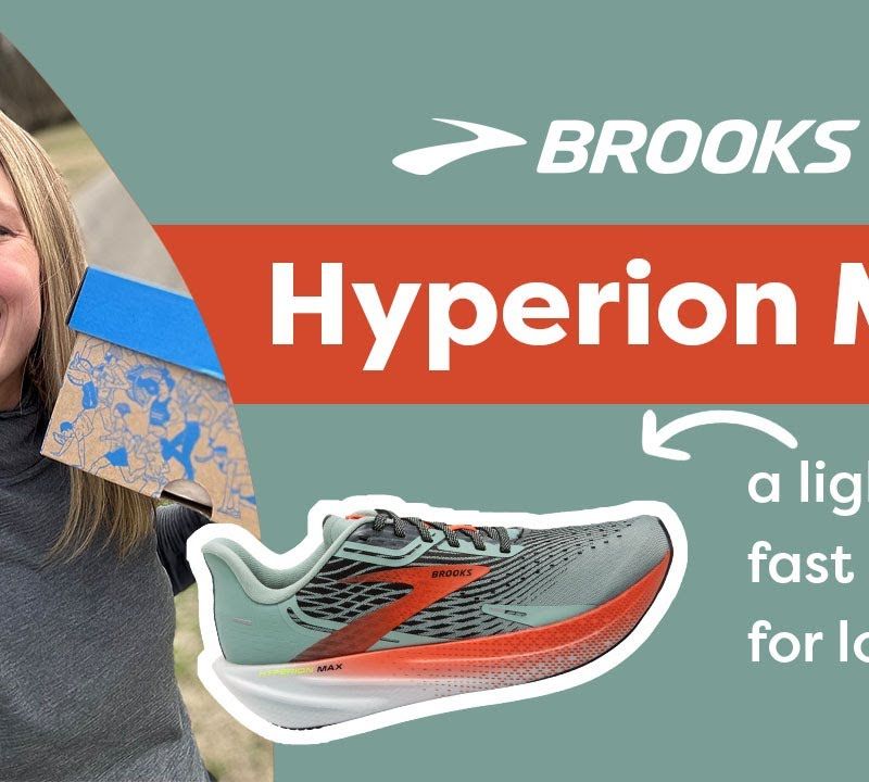 Buty do biegania męskie Brooks Hyperion Max blue surf/cherry/nightlife 18
