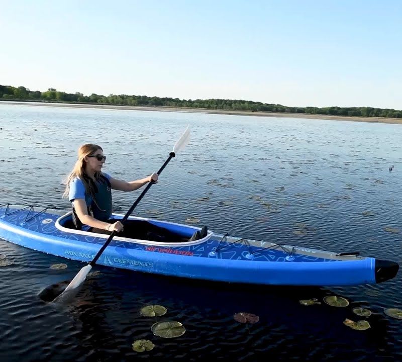 Kajak pompowany 1-osobowy Advanced Elements AirVolution 396 cm blue/gray 12