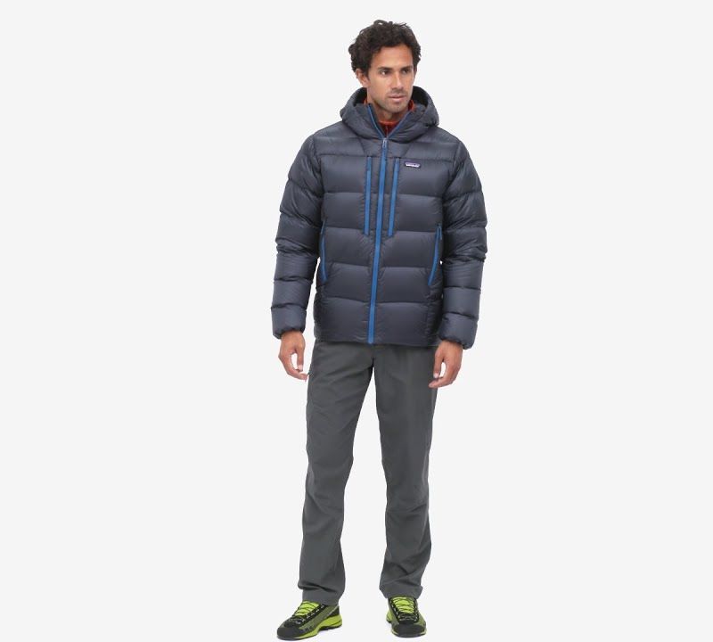Kurtka puchowa męska Patagonia Fitz Roy Down Hoody passage blue 10