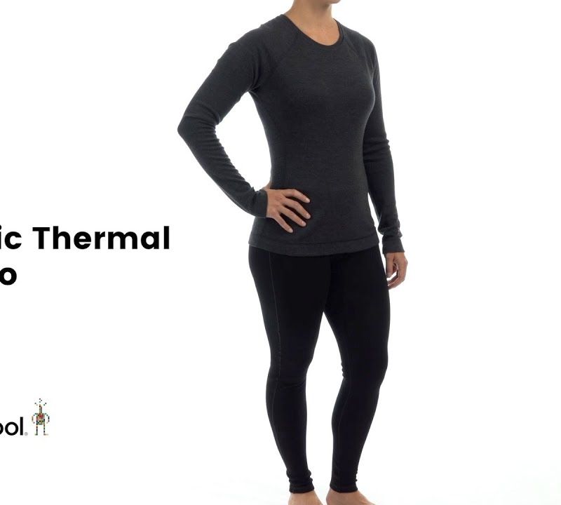 Longsleeve termoaktywny damski Smartwool Merino 250 Baselayer Crew Boxed black 8