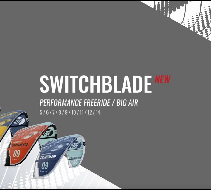 Latawiec kitesurfingowy Cabrinha Switchblade żółty 10