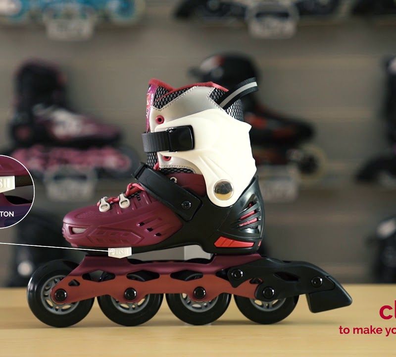 Rolki dziecięce FILA J-One black/red 14