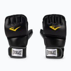 Rękawice grapplingowe z kciukiem męskie Everlast MMA Gloves czarne EV7562