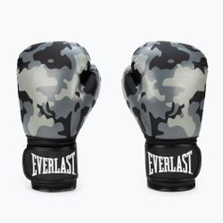 Rękawice bokserskie Everlast Spark szare EV2150 GRY CAMO