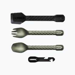 Niezbędnik kempingowy Gerber ComplEAT-Cook Eat Clean Tong zielony 31-003468