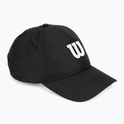 Czapka z daszkiem męska Wilson Ultralight Tennis Cap II czarna WRA815202