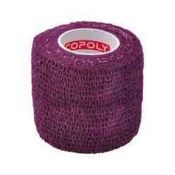 Bandaż elastyczny kohezyjny Copoly fioletowy 0016