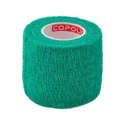 Bandaż elastyczny kohezyjny Copoly zielony 0023
