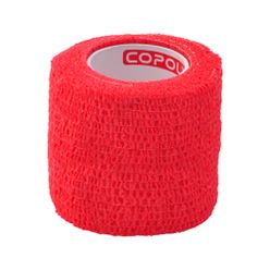 Bandaż elastyczny kohezyjny Copoly czerwony 0078