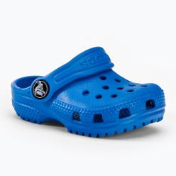 Klapki dziecięce Crocs Classic Clog T niebieskie 206990-4JL