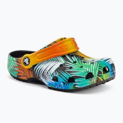 Klapki dziecięce Crocs Classic Pool Party Clog K kolorowe 207826-0C4