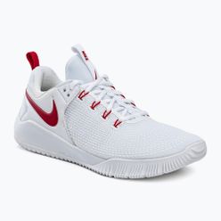 Buty do siatkówki męskie Nike Air Zoom Hyperace 2 biało-czerwone NI-AR5281-106